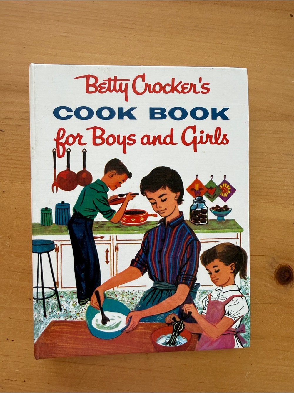 Betty Crocker vintage circa 1957 boys & girls cookbook 2003 edition